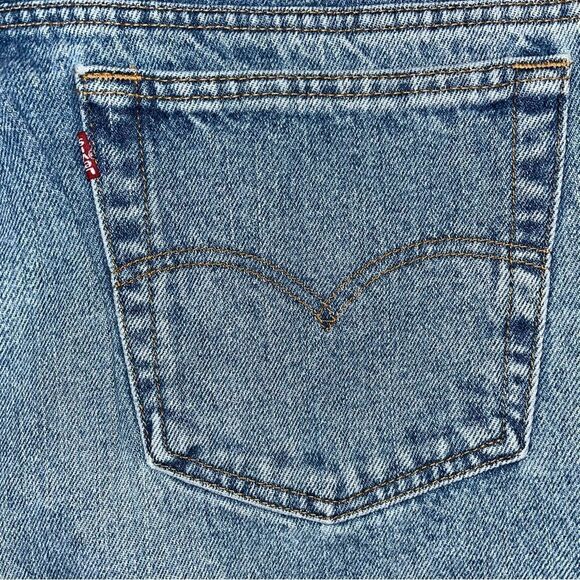 Vintage 90s Levi’s 505 Regular Fit Straight Jeans Size 36 - Picture 9 of 12
